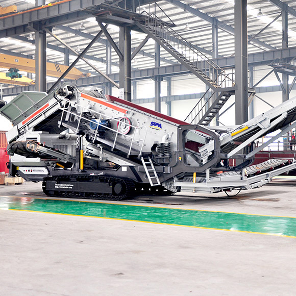 Track -type mobile crushing plant