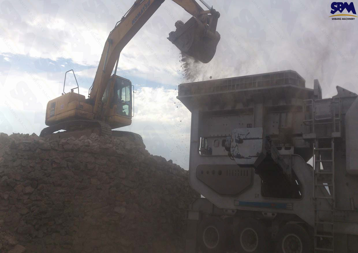 Mongolia 200TPH Granite Crushing Line