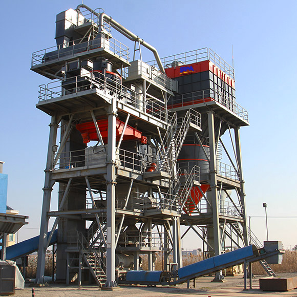 VU integrated sand making system by dry method